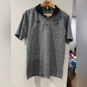 Nike Athletics Sports South Carolina Game NCAA Button up Polo shirt sz S